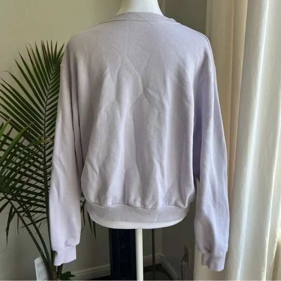 Hollister Lavender California Racquet Club Crewneck Sweatshirt - Picture 4 of 5